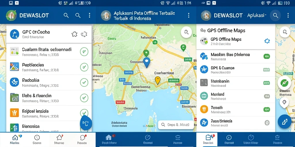Tampilan antarmuka DEWASLOT yang modern dan informatif