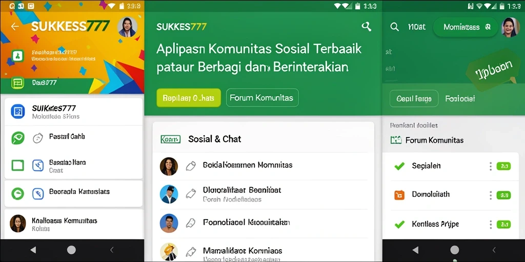 Antarmuka SUKSES777 menampilkan komunitas yang aktif dan diskusi yang beragam.