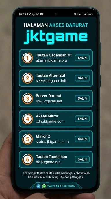 Link Alternatif Terpercaya jktgame Untuk Pengguna Android