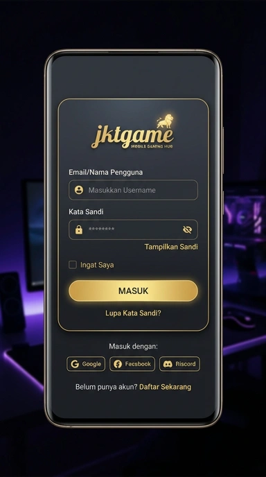 Masuk Akun jktgame untuk Pengguna Android
